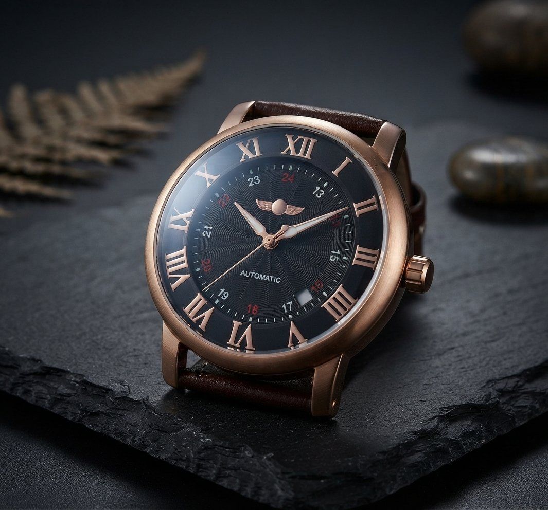 Orologi: Luxus Automatikuhr mit Box – Nuovo (secondo la descrizione) da Zürich venduto da Sarameier 1