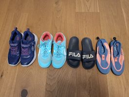 Schuhe Gr. 33.5 / 34: Sneaker Skechers, Hallenschuh Puma