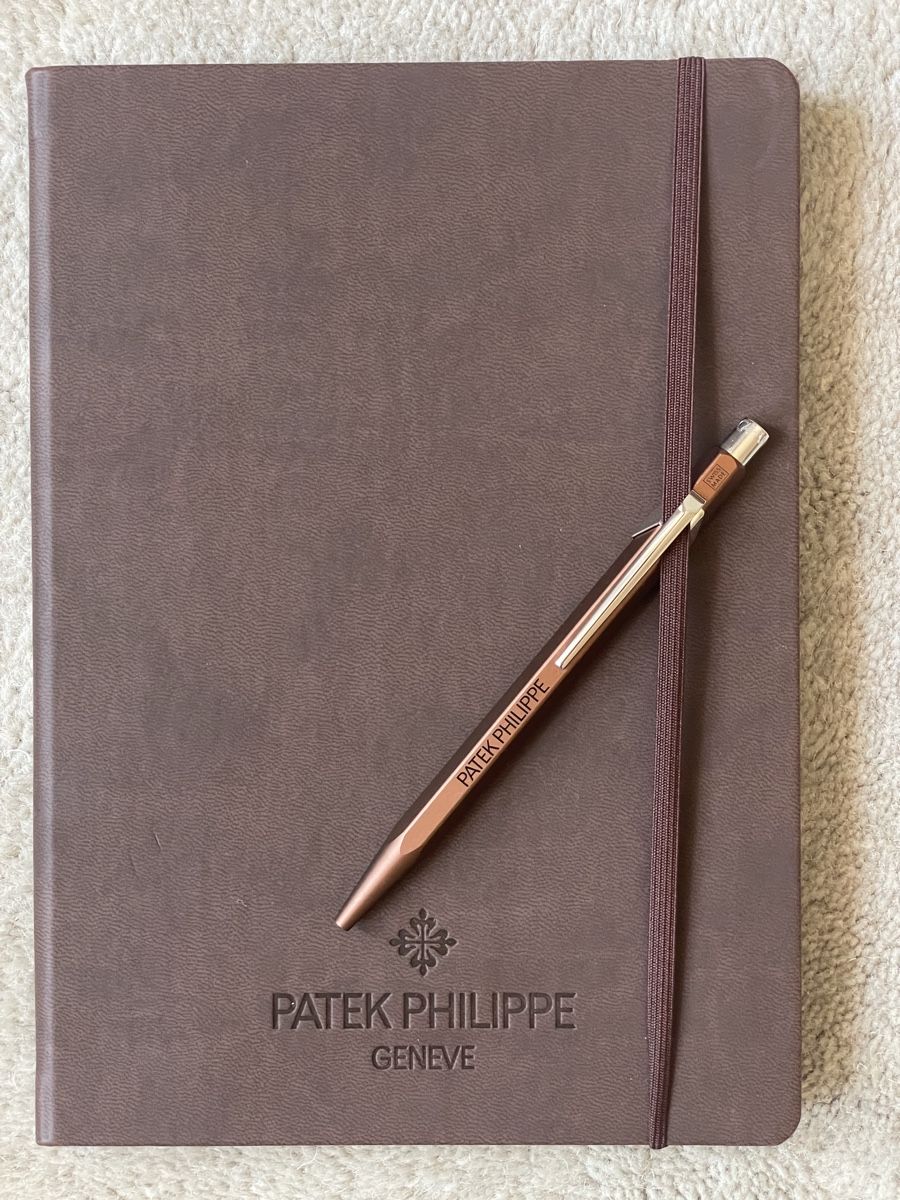 Caran D'Ache Penna & Evidenziatori: Patek Philippe Caran D’Ache Pen & Notebook – Usato da Genève venduto da cly_7k5q
