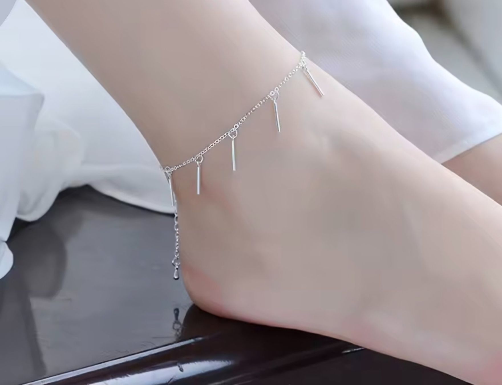 Catenine: Fusskette 925 Sterling Silber(NEU) – Nuovo (secondo la descrizione) da Zürich venduto da Edelshop