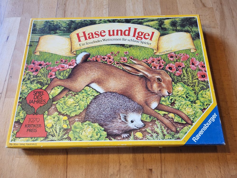 Ravensburger Brettspiel „Hase Und Igel“ – Der Klassische Taktik-Wettlauf Für 2–6 Spieler, Ab 10 Jahren