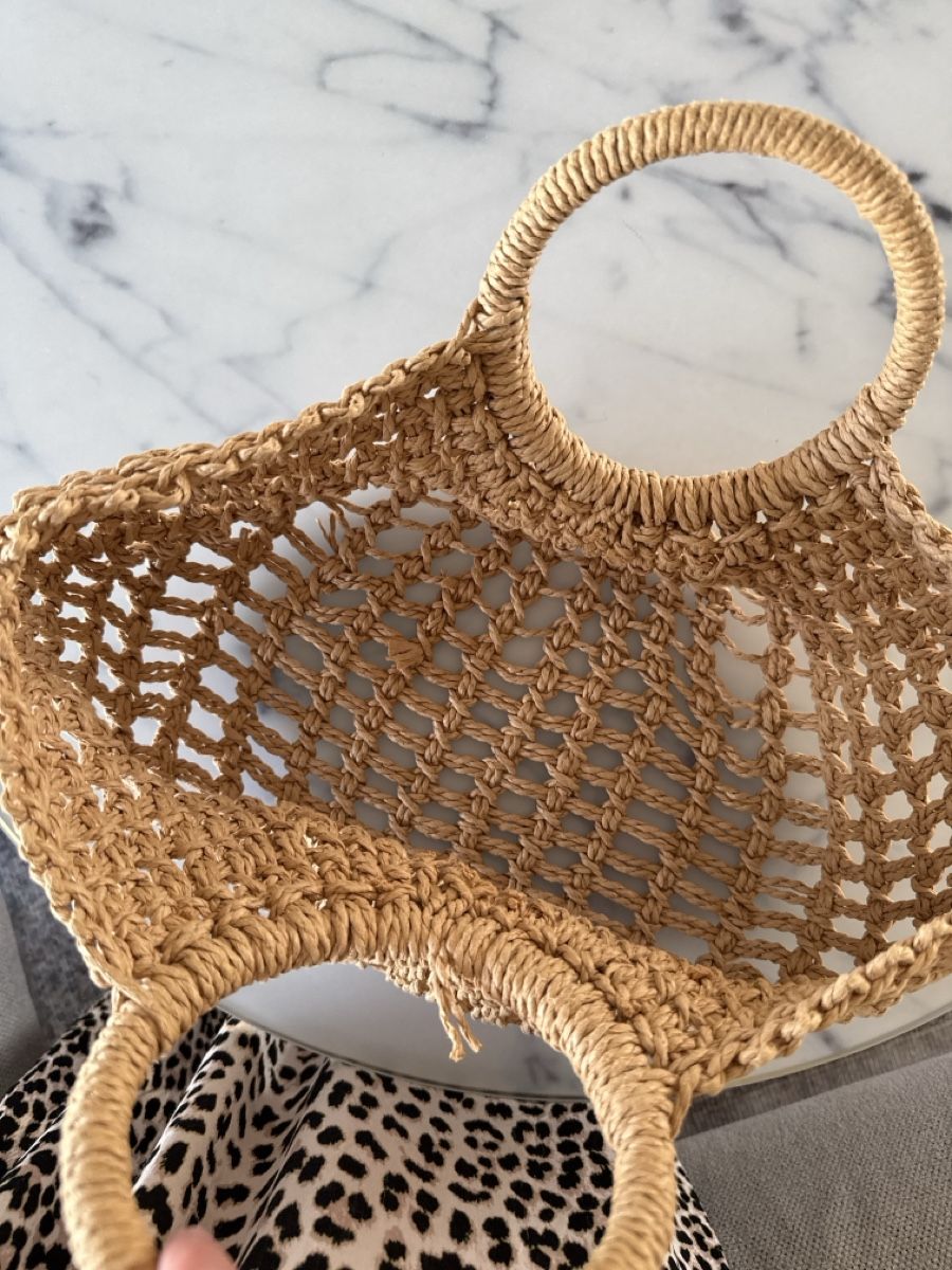 Sacs femmes: Sommer Tasche aus Bast – D'occasion à Basel par selinalivia 2