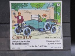 Auto  Citroen  Type A, 10 HP Tombola Vignette 1984