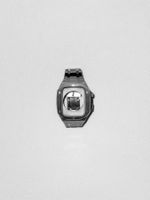 Gehäuse für Apple Watch Edelstahl Armband Metall Silber