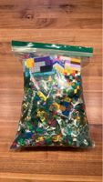 Bag of assorted Lego bricks