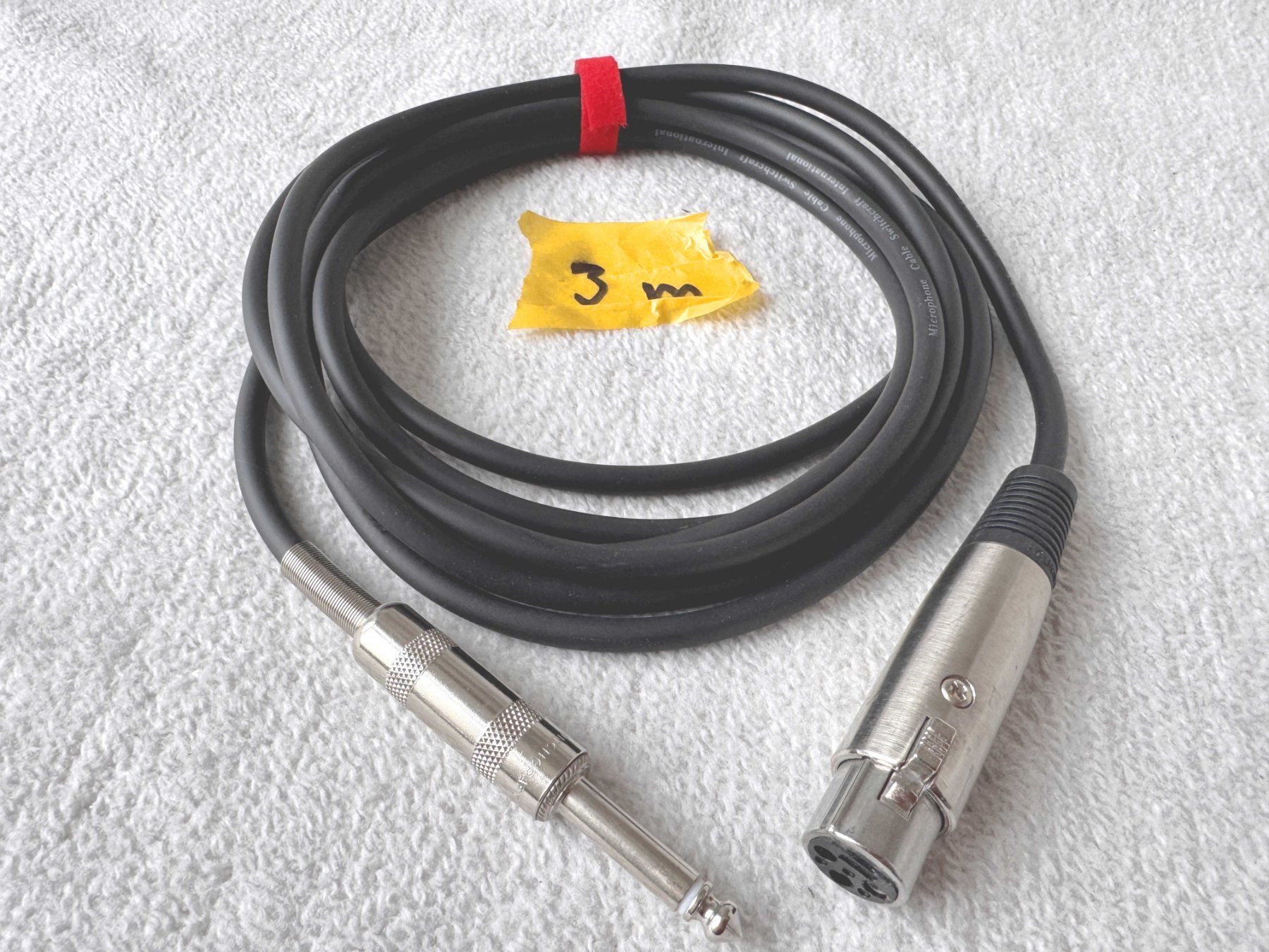 Neutrik Kabel: Kabel Cable PRO no226 XLRf - Jack 3m Switchcraft  bgbU – Gebraucht aus Zürich von Malco0 2
