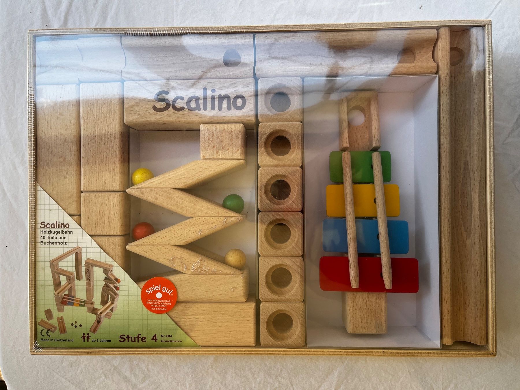 Giocattoli: Scalino Kugelbahn "Stufe 4" – Nuovo (secondo la descrizione) da Zürich venduto da gemuesebouillon