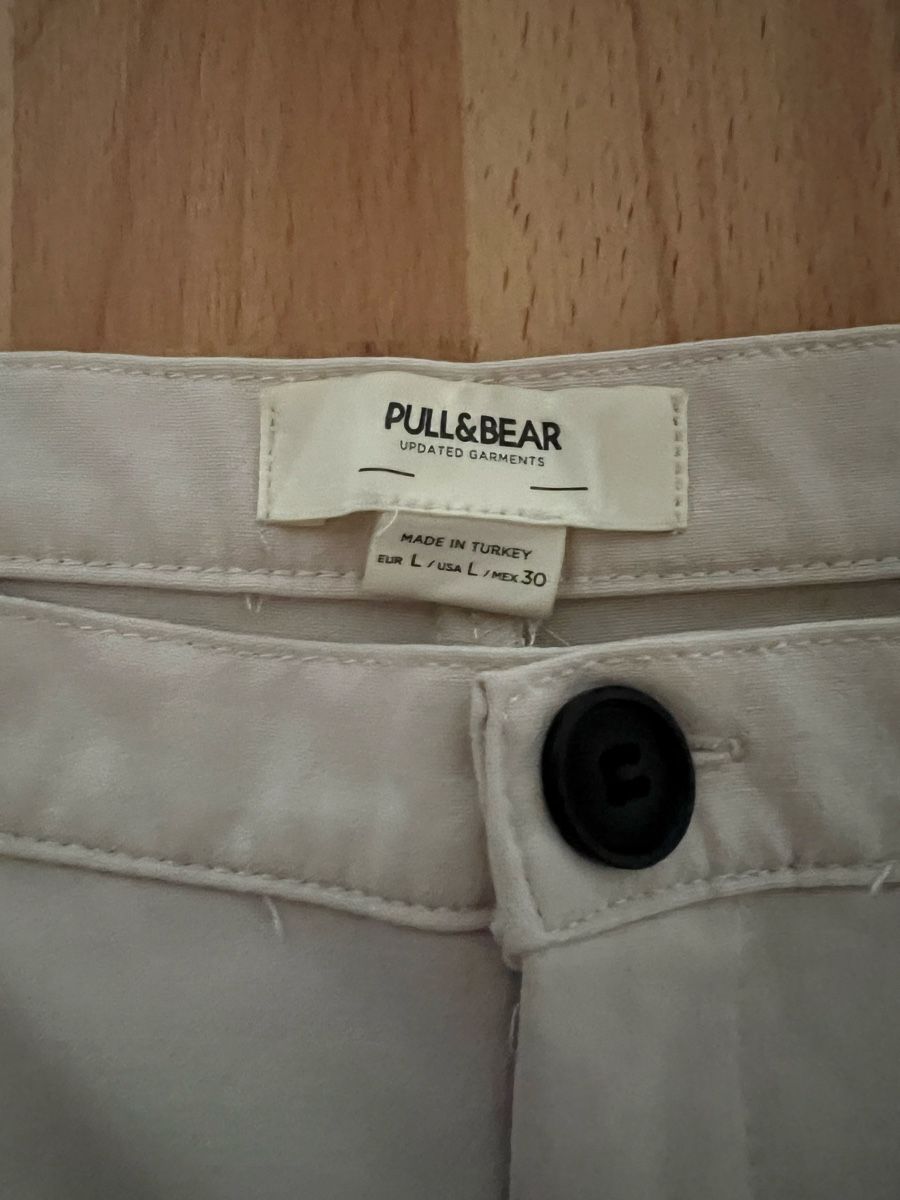 Pull&Bear Pantaloni: Pull&Bear Hose, beige, Grösse L – Nuovo (secondo la descrizione) da Kirchberg BE venduto da lea_kb6y 1