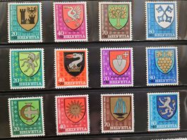 Briefmarken Pro Juventute 1978-1980 Satz ungestempelt