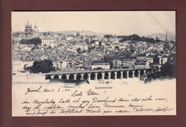 LAUSANNE - Grand Pont - 1900