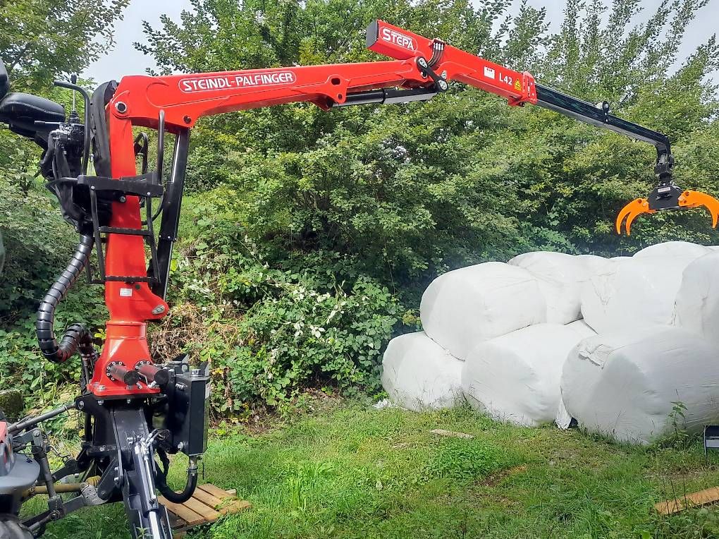 Kräne: Stepa Forstkran FL4277 mit 3-Punkt Anbau / Mistkran – Neu (gemäss Beschreibung) aus Hergiswil von Loher03 4