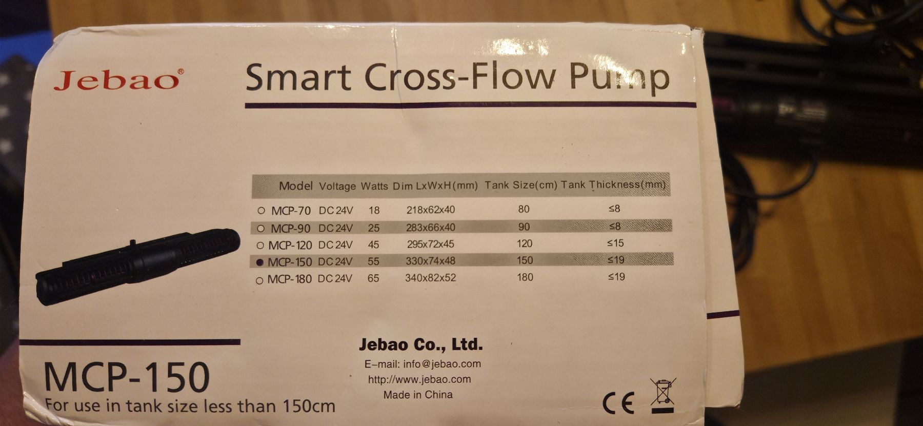 Pompe: Jebao MCP-150 Smart Cross-Flow Pump Strömungspumpe – Usato da Roggwil BE venduto da Janer84 1