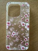 iPhone 14 Pro Hülle transparent Blumenmuster gebraucht