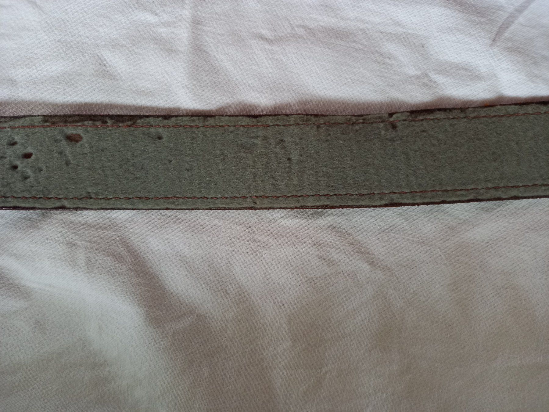 Cinture: Ceinture ancienne en cuir – Usato da Rossens FR venduto da Souris1 7