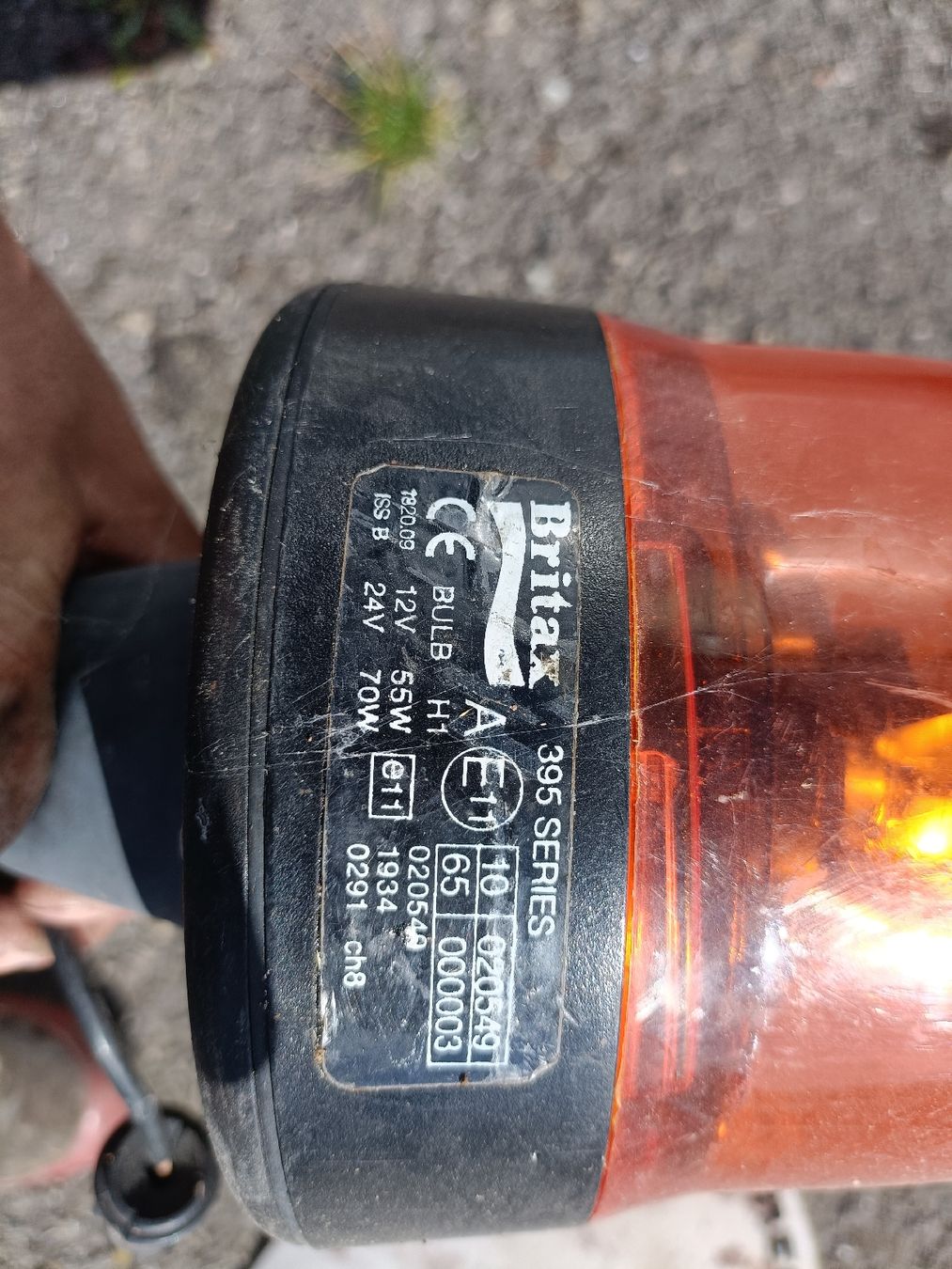 Lampade: 12 Volt Drehlicht mit Magnetfuss – Usato da Gams venduto da Hufschmiedth 1