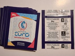 euro 2025 topps tüten x 10