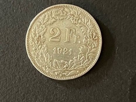 Tutti le monete: 2 Francs 1921 – Usato da La Croix-de-Rozon venduto da shadows750
