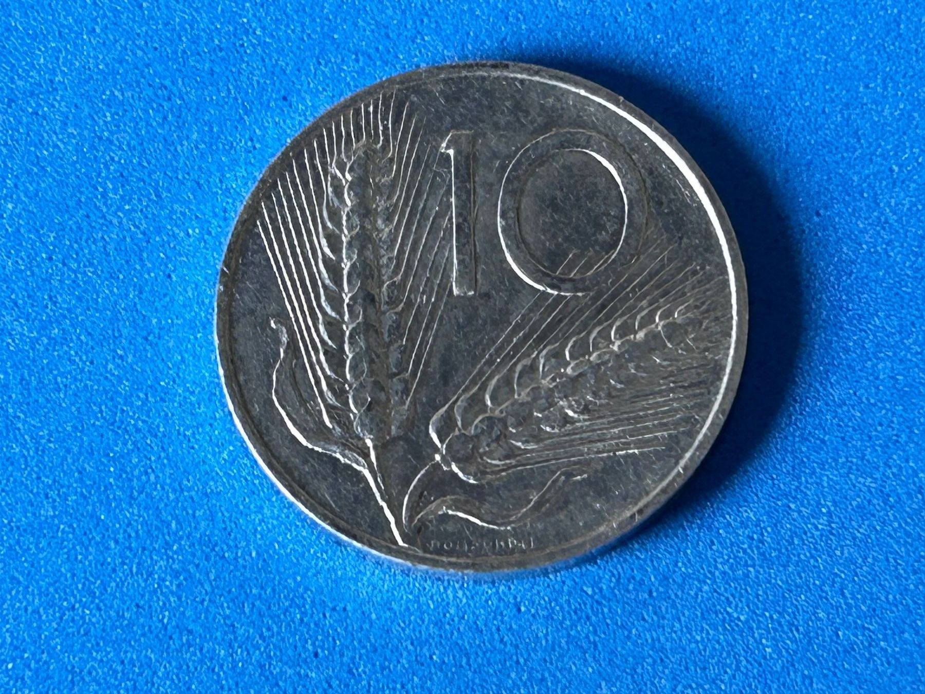 Tutti le monete: Italy - 10 Lire 1953 – Usato da Corcelles NE venduto da AJKader 4