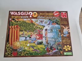 Wasgij Puzzle Nr. 7 - Camping Abenteuer - 1000 Teile Neu