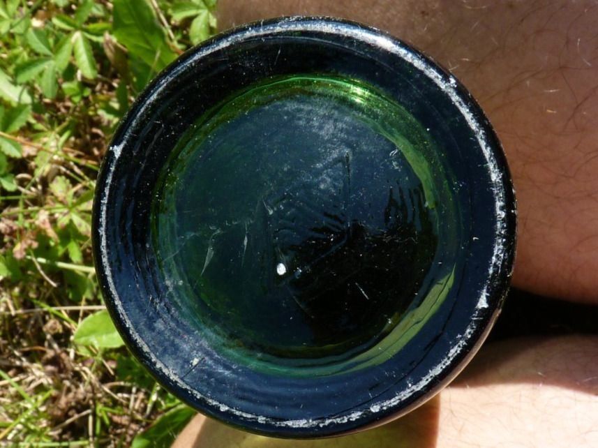 Flaschen: Flasche grün 1920 Bülach – Gebraucht aus Büren an der Aare von simsand 3