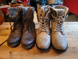 2 Paar Schnürboots in Grösse 37
