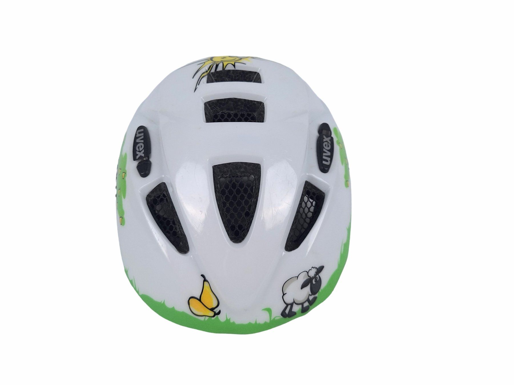 Uvex Caschi: UVEX Kid 2 Kindervelohelm weiss – Usato da Breitenbach venduto da Restwert_Breitenbach