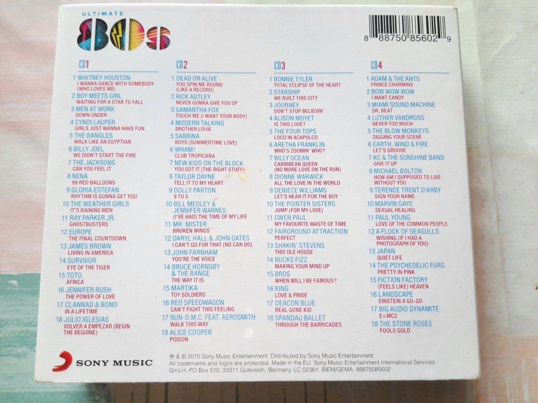 CD: CD Ultimate Eighties - 4 CDS – Usato da Pully venduto da bro_n52j 2
