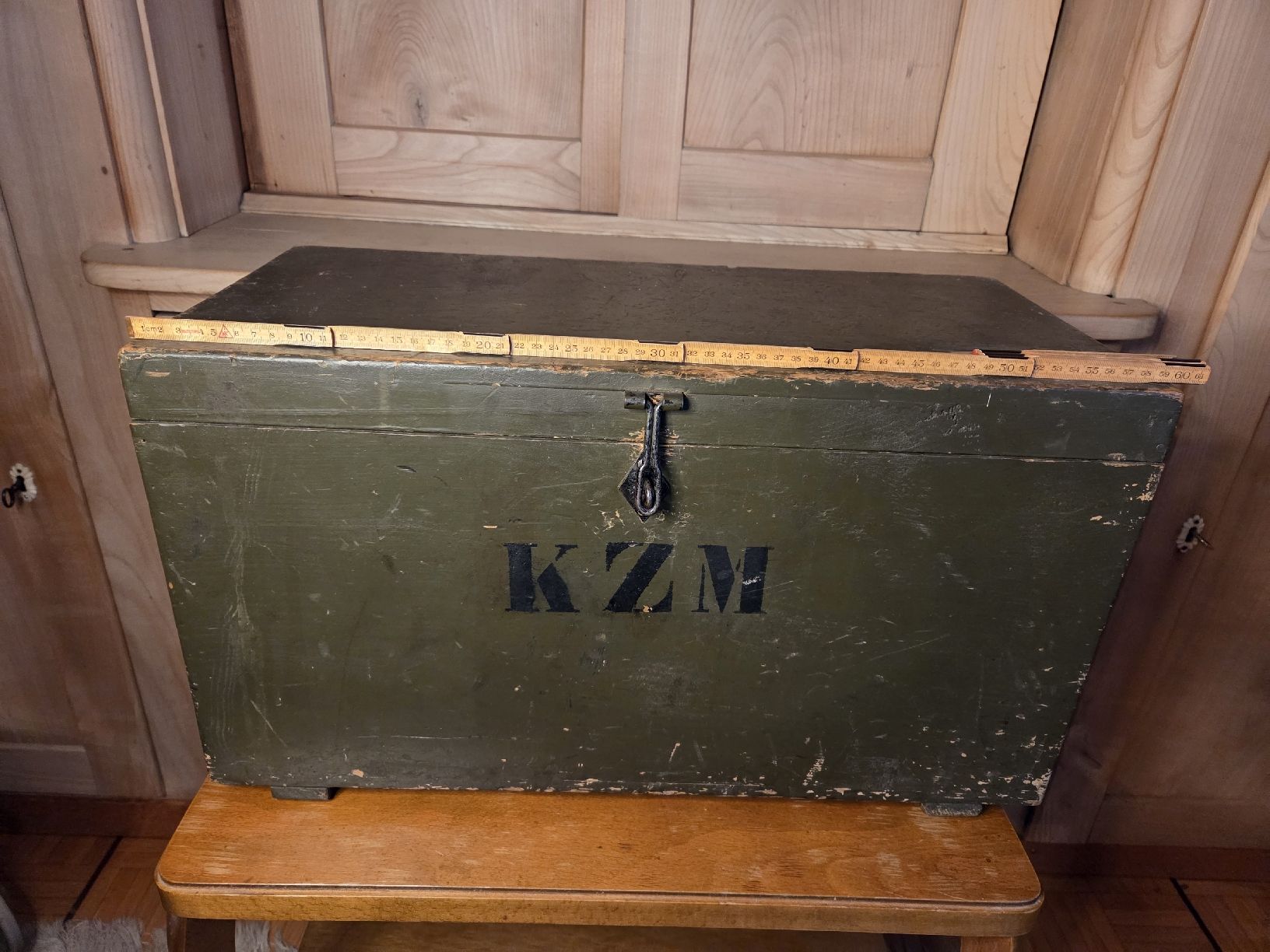 Cassapanche: Alte Armee Kiste / Truhe – Usato da Muotathal venduto da sch_h6cz 1