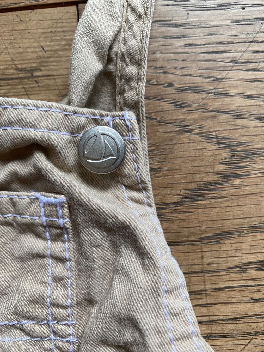 Pagliaccetti: Salopette Petit bateau 12 mois – Usato da Hermance venduto da joe_td6n 1
