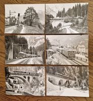 6 Fotos Lokomotiven und Züge