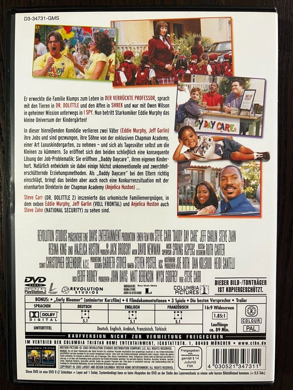 Tutti i DVDs: Der Kindergarten Daddy – Usato da Zürich venduto da FilmFreunde 1