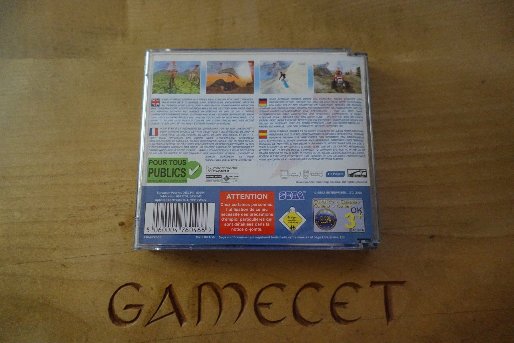 Sega Giochi: Sega Extreme Sports – Usato da Steinach venduto da Gamecet 2