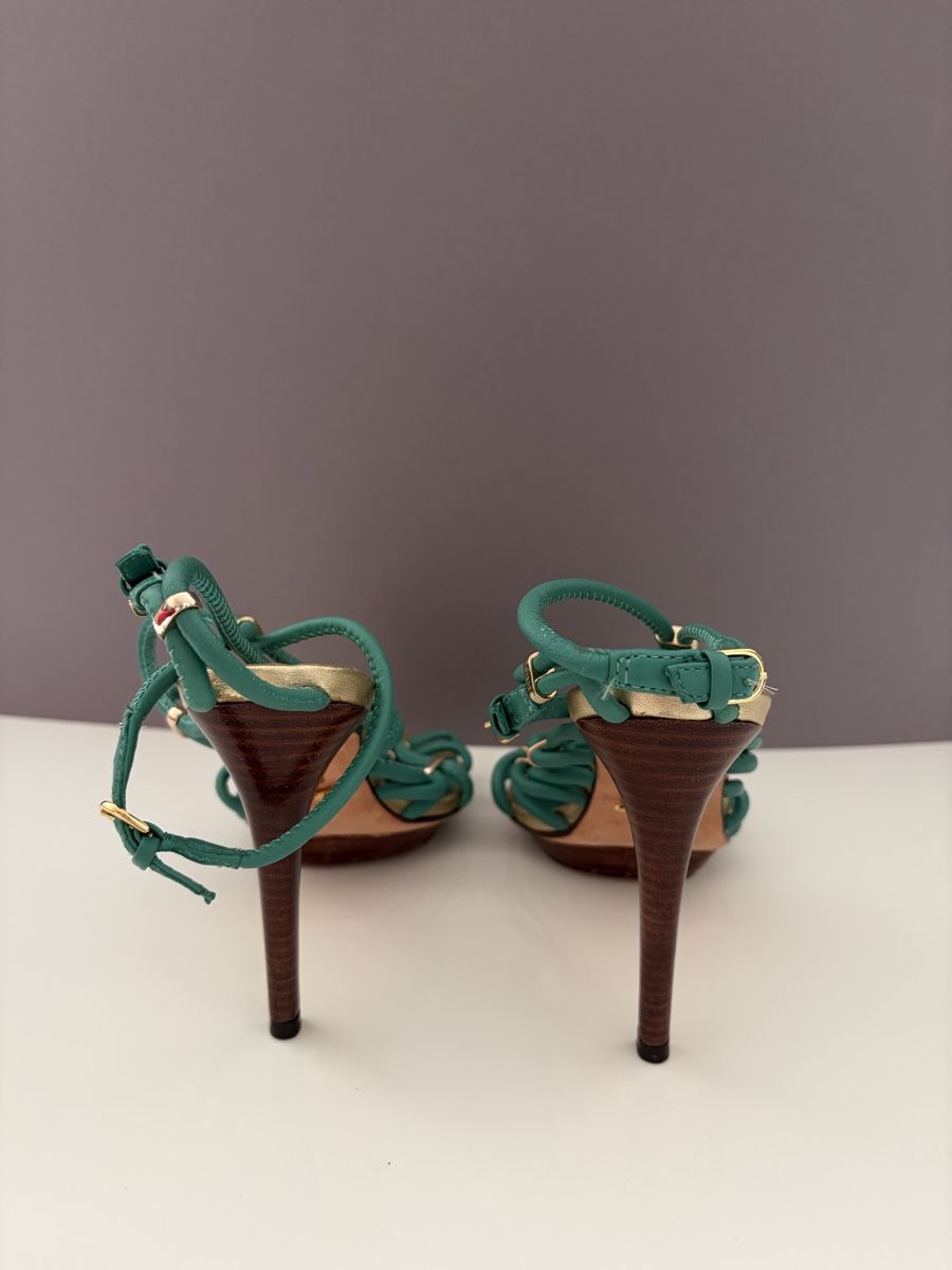 Scarpe da donna: Lele Pyp Sandale Grün 39 – Nuovo (secondo la descrizione) da Zürich venduto da koc_6l5j 2