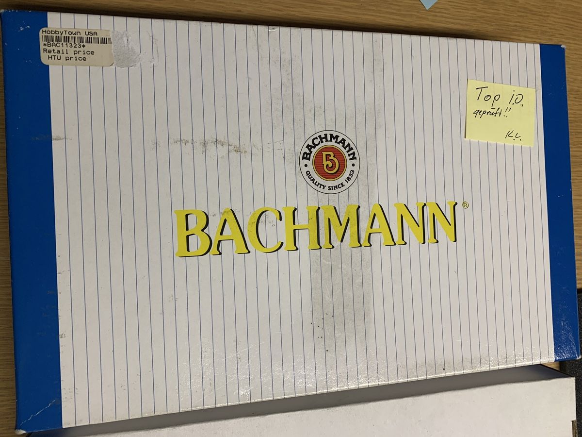 Modelleisenbahnen: Bachmann USA Dampflok DC,analog,Black Silver,H253 – Gebraucht aus Winden von EmilNeu 8