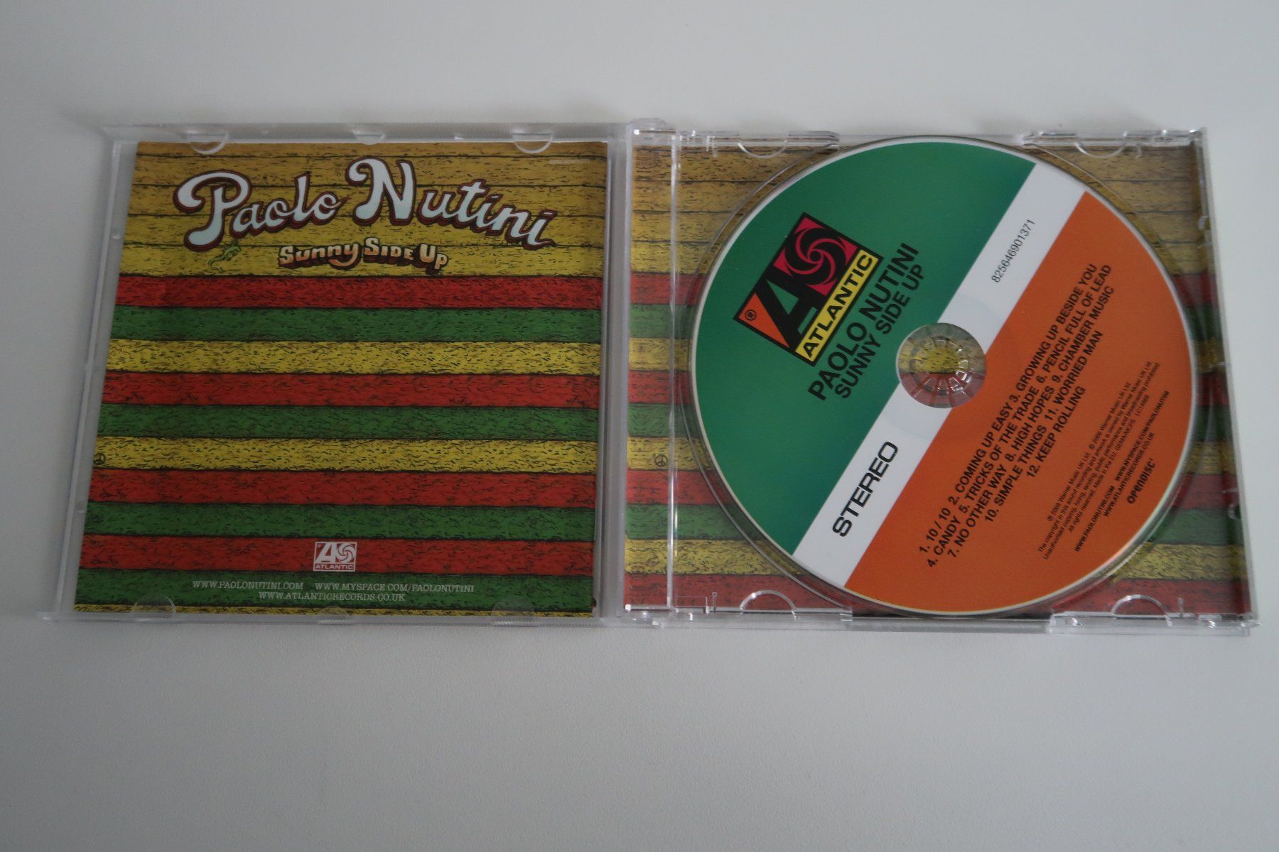 CDs: PAOLO NUTINI - SUNNY SIDE UP - CD – D'occasion à Basel par Patiscat 2