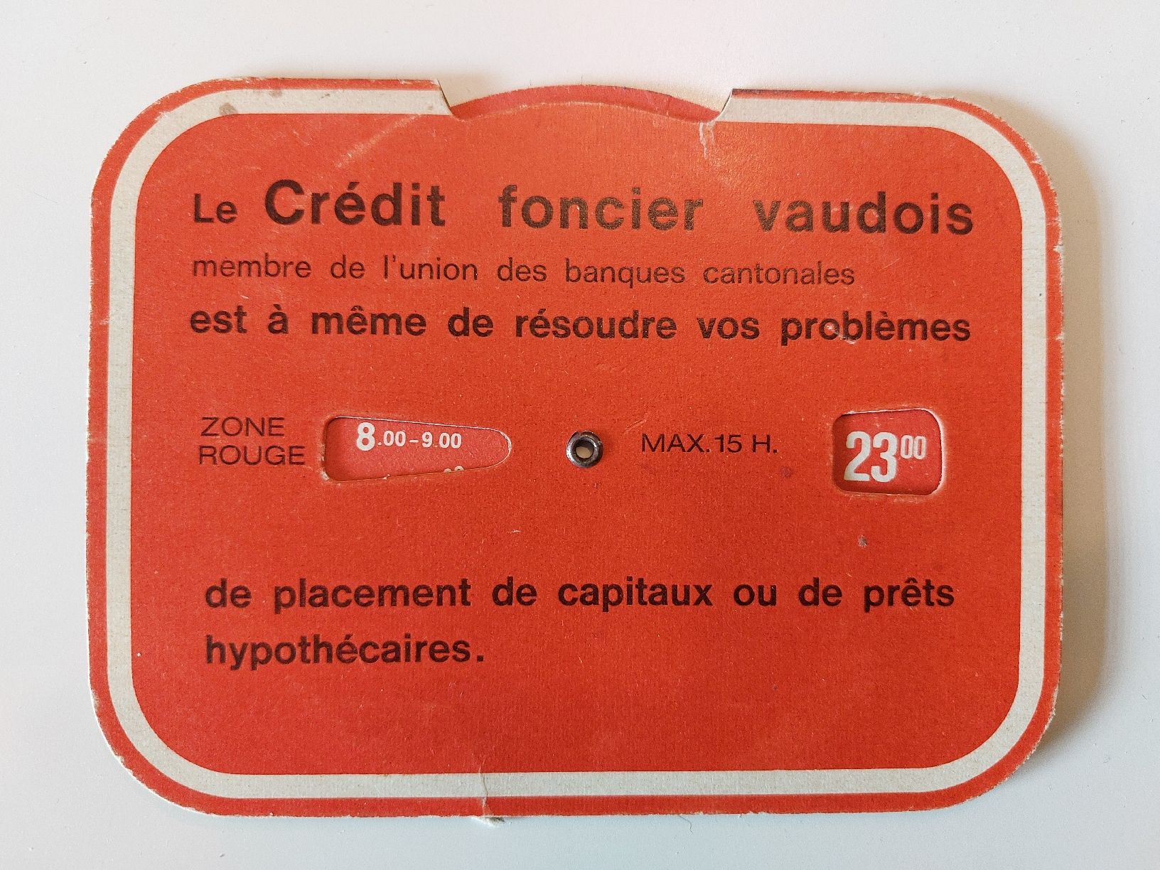 Documenti: disque de stationnement vintage – Usato da Villeneuve FR venduto da Train_Vinch6 1