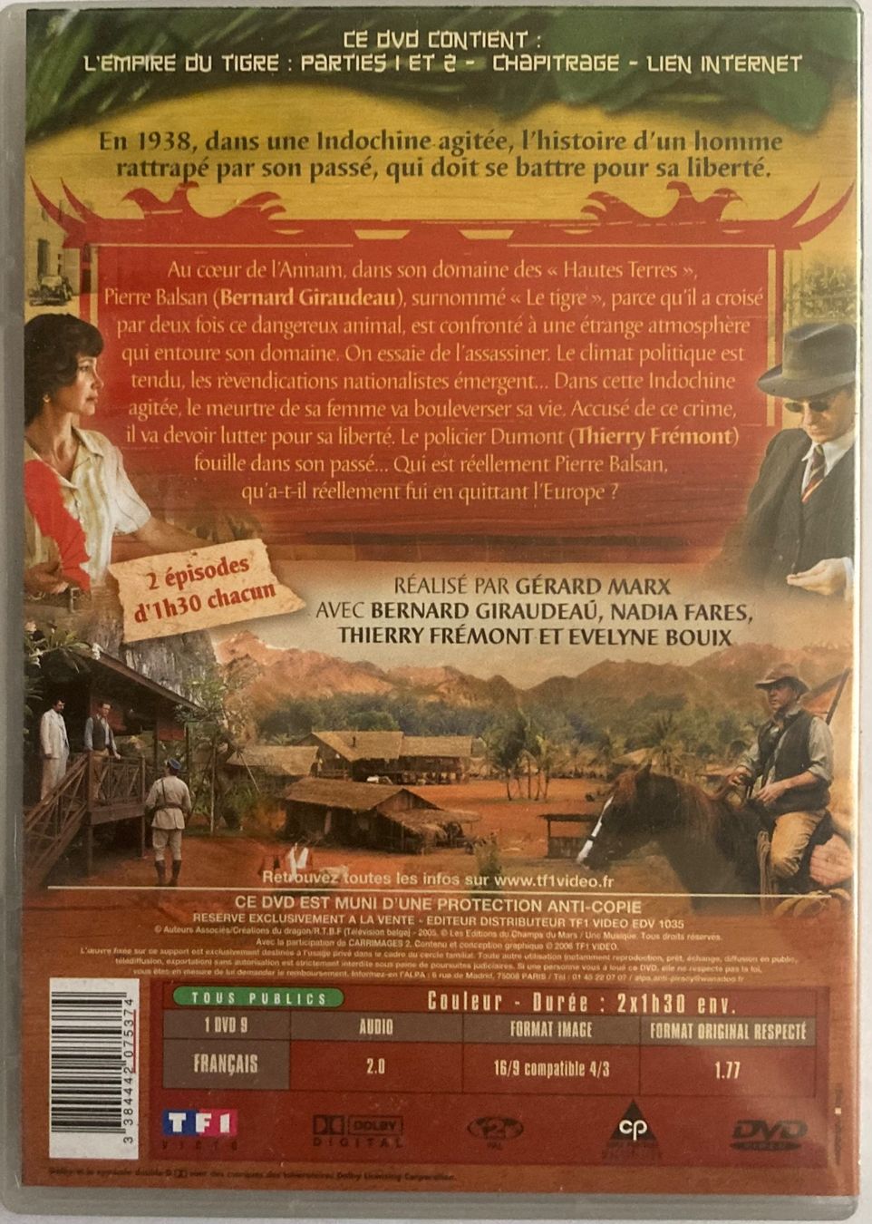 Tutti i DVDs: L'EMPIRE DU TIGRE – Usato da Poliez-Pittet venduto da Newtown-Records 1