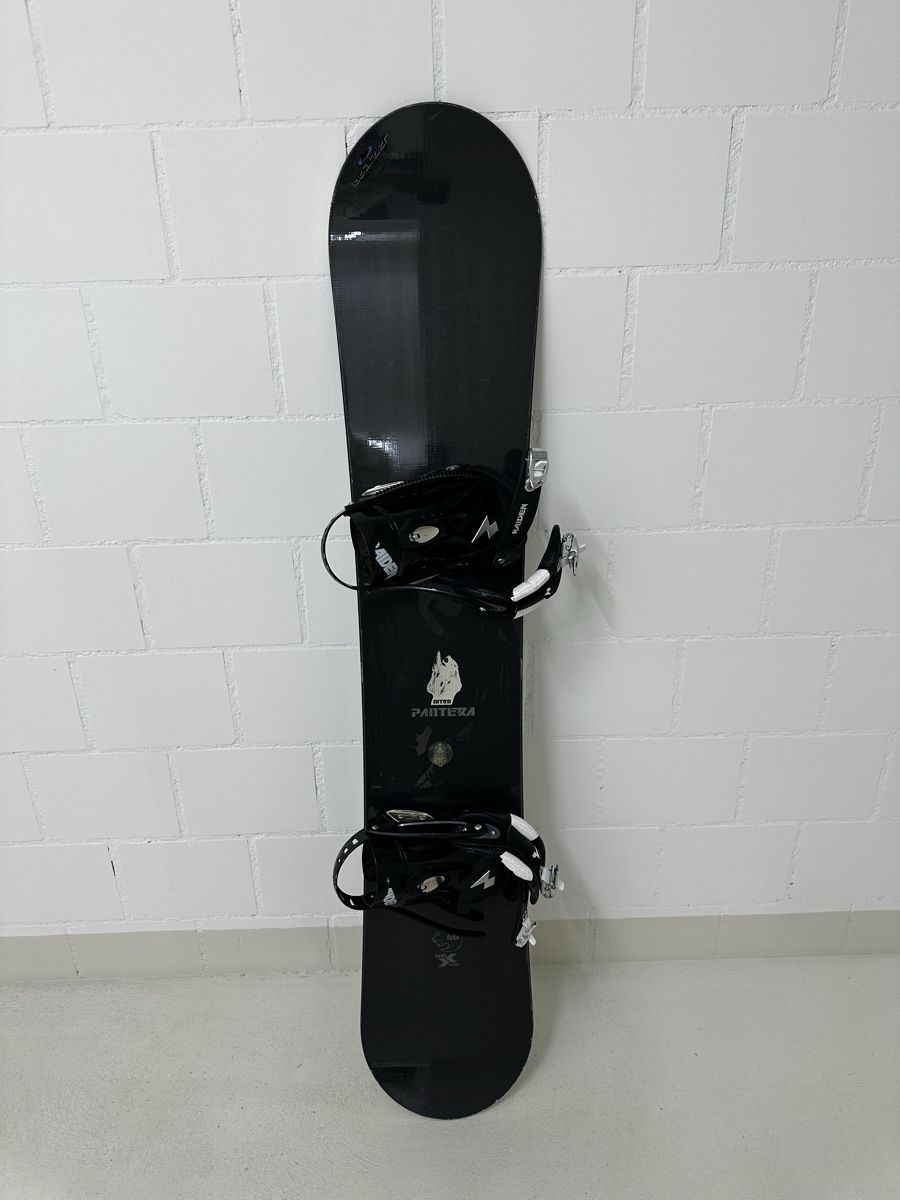 Board: Nitro Pantera Snowboard mit Raiden Binding, Transportsack – Usato da Winznau venduto da grinka