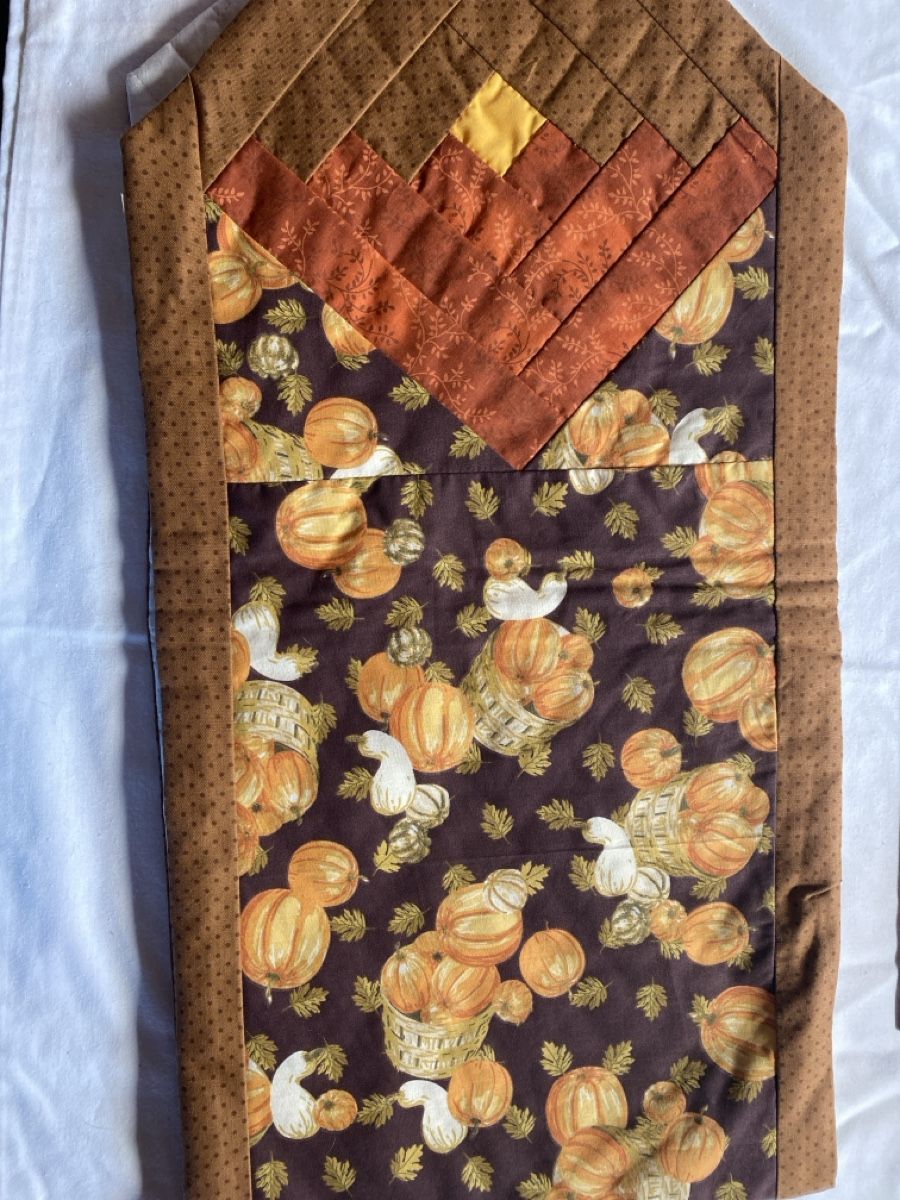Stoffe: Autumn Table Runner, Pumpkin Patch Design – Neu und originalverpackt aus Buttikon SZ von Maxwelltime