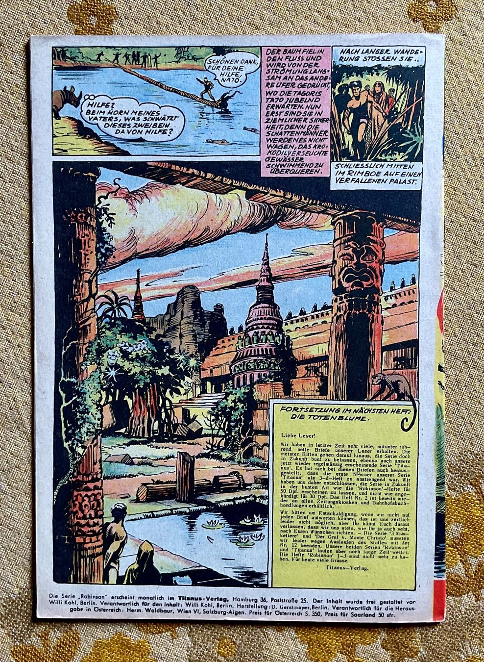 Comics: Robinson Heft Nr 16 – Gebraucht aus Endingen von nathan05 6