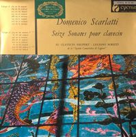 Scarlatti – 16 Sonates pour clavecin  (LP, Luciano Sgrizzi)
