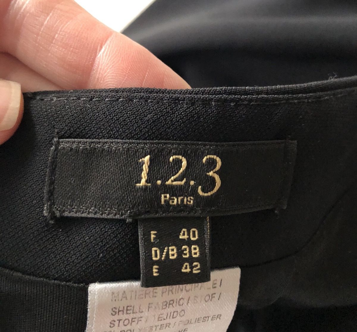 Röcke: 1 2 3 jupe de tailleur noir T38-40 – Neu (gemäss Beschreibung) aus Cointrin von sacha1981 2