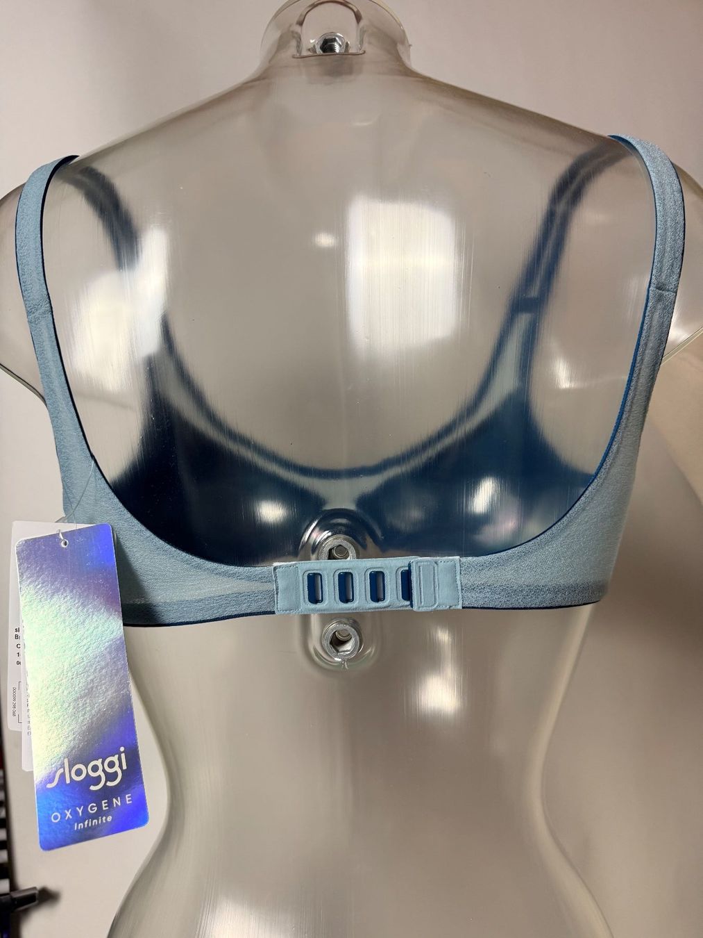 Sloggi Altra biancheria intima: SLOGGi, OXYGENE Infinite Soft Bra, Grösse XS, Farbe Blau – Nuovo e nell'imballaggio originale da Rudolfstetten venduto da gst_g7xl 6