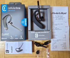 Cellularline FLUENT Bluetooth Headset – WIE NEU (Kauf 17.08)