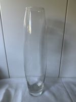 Elegante hohe Glasvase, 40cm, für Trockenblumen