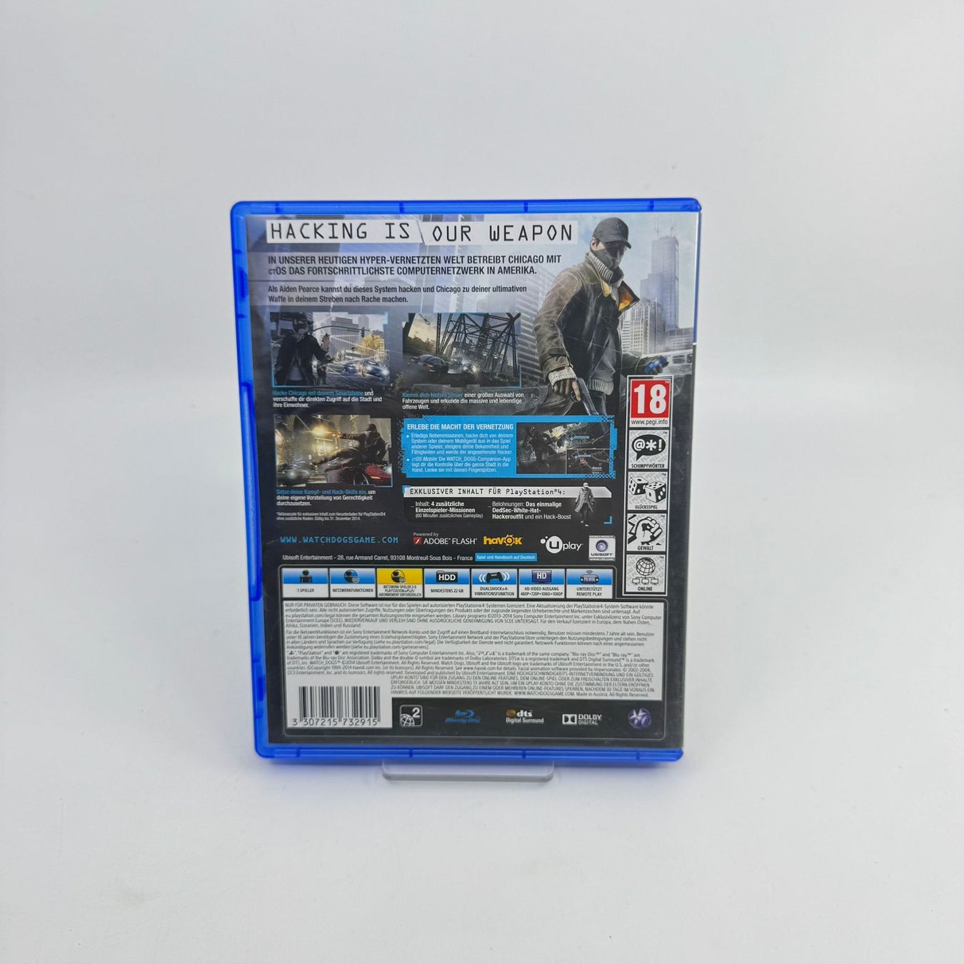 Giochi: Watch Dogs (PS4) – Usato da Herisau venduto da Seyashop1 2