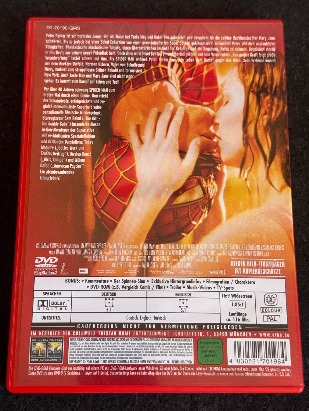 Alle DVDs: SPIDER-MAN DVD DE/EN – Gebraucht aus Fribourg von tschjoly 1