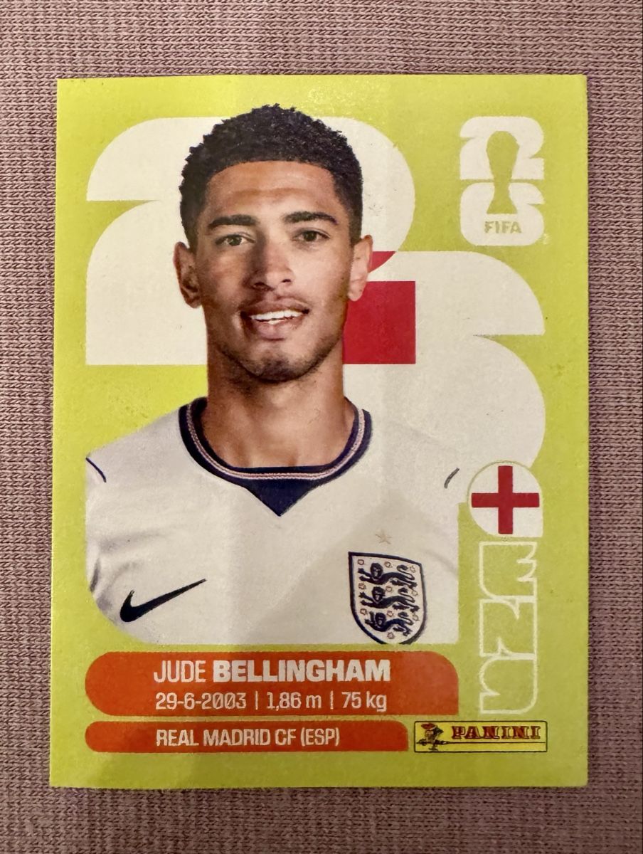 Panini Carte collezionabili: Panini Jude Bellingham 2026 – Nuovo (secondo la descrizione) da Aesch (Neftenbach) venduto da gyves01