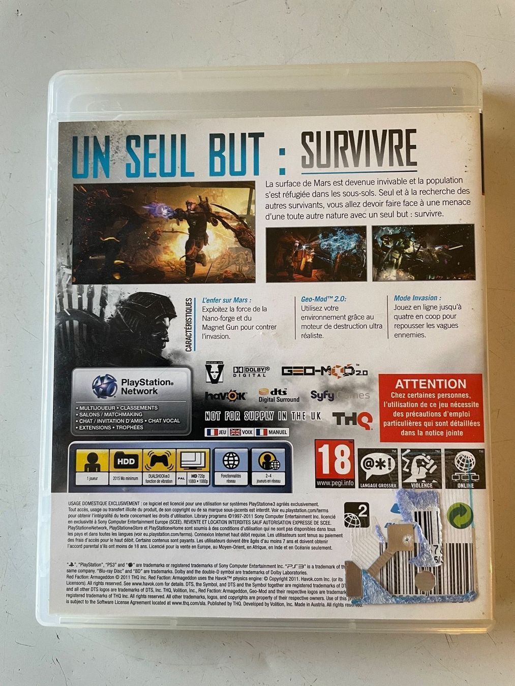 Giochi: PS3 red faction armagedon – Usato da moudon venduto da faucheur2 1