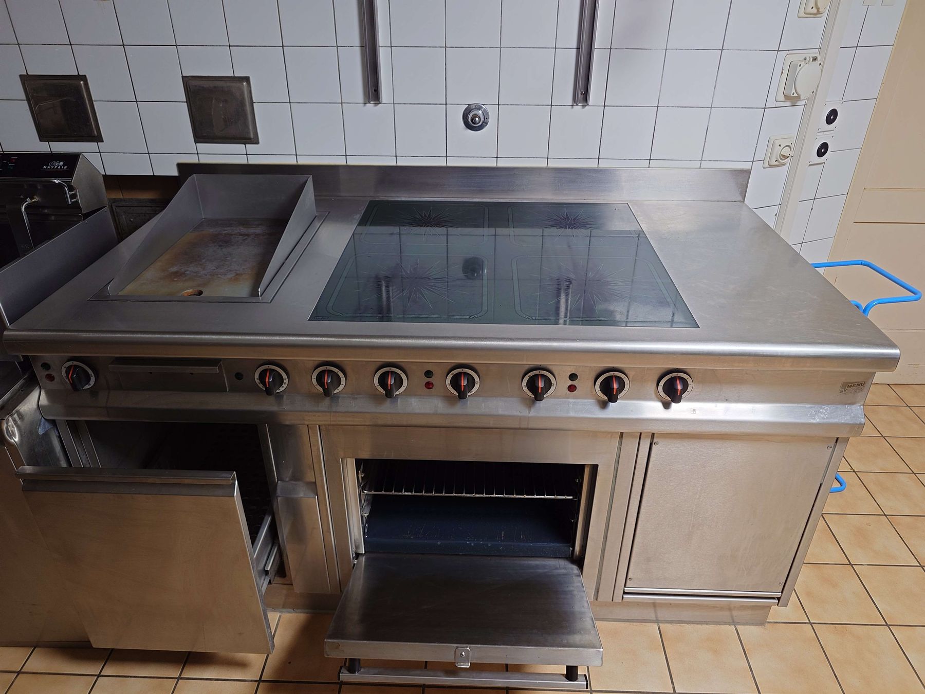Elettrodomestici da cucina: Profi-Induktionsherd MENU SYSTEM | Induktion, Grill, Ofen & – Usato da Hauenstein venduto da benin02